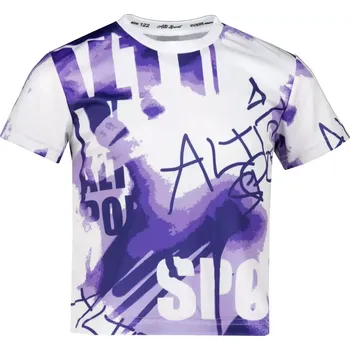 Chlapecké tričko Dětské funkční triko premium ALTISPORT VOJ/ALK076TR01 VIOLET/WHITE 146