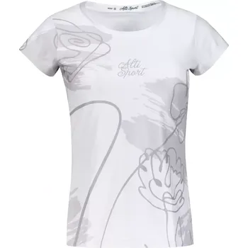 Dámské volnočasové triko premium ALTISPORT VOJ/ALW120TR06 SVĚTLE ŠEDÁ XS