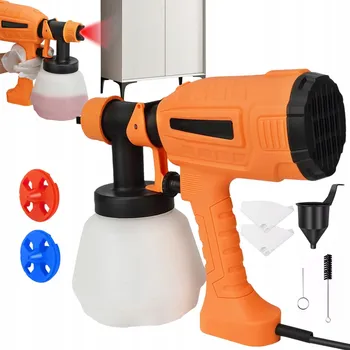 Stříkací pistole KOMPAKTNÍ STŘÍKACÍ PISTOLE 1200W NA MALOVÁNÍ ZDÍ A NÁBYTKU
