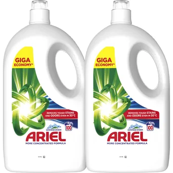 Prací gel ARIEL Mountain Spring 2× 4,5 l (200 praní)