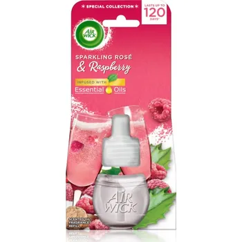 Osvěžovač vzduchu Air Wick Sparkling Rose & Raspberry elektrický osvěžovač vzduchu – náhradní náplň 19 ml