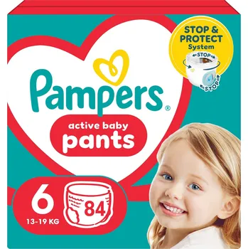 Plena PAMPERS Pants Extra Large vel. 6 (84 ks) - Mega Box