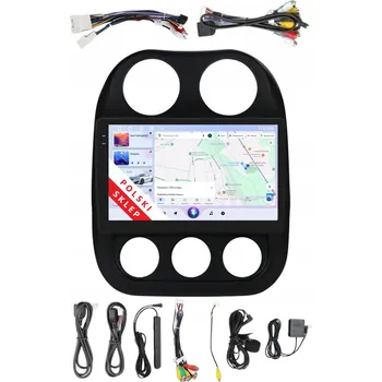 Autorádio 2DIN AUTORÁDIO S NAVIGACÍ ANDROID pro JEEP COMPASS a PATRIOT 4/64 GB DSP CARPLAY LTE