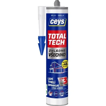 Průmyslové lepidlo CEYS TOTAL TECH EXPRESS BÍLÝ 290ML 42507216