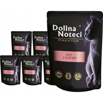 Krmivo pro kočku Dolina Noteci Vlhké krmivo krmivo filé lososa 85 g