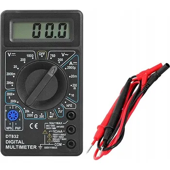 Bezpečnostní kamera Ruční multimetr Lamex DT832