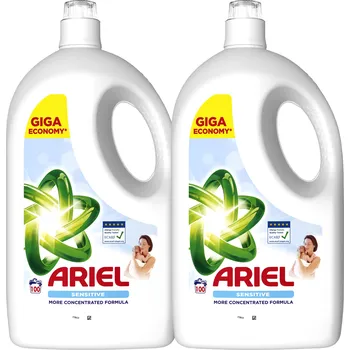Prací gel ARIEL Sensitive 2× 4,5 l (200 praní)