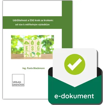 Kniha Udržitelnost a ESG krok za krokem: - PDF ke stažení - Verlag Dashöfer