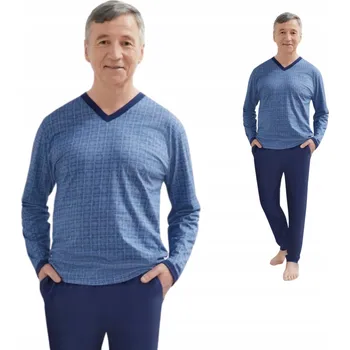 Pánské pyžamo Martel pánské pyžamo Roman II s dlouhým rukávem, velikost 3XL