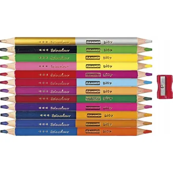 Kresba Pastelky Flamingo 12 ks