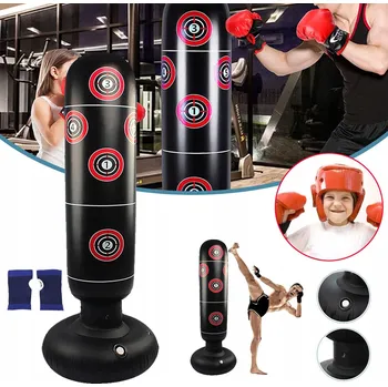 Obraz BOXOVACÍ PYTEL, NAFUKOVACÍ WOREK BOKSERSKI PRO KULTURISTIKU TAEKWONDO