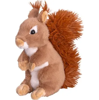 plyšák Mikro Trading Veverka plyšová 20 cm sedící