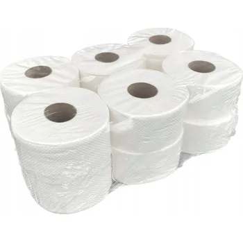 Toaletní papír Suchý toaletní papír bez vůně Jumbo 12 ks