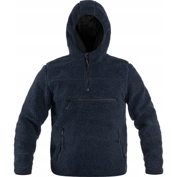 Pánská mikina Fleecová Mikina Brandit Teddyfleece Worker Pullover Navy Mikina fleecová 4XL