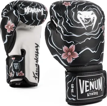 Boxerské rukavice Boxerské rukavice VENUM X Tawanchay černo/bílé 14oz