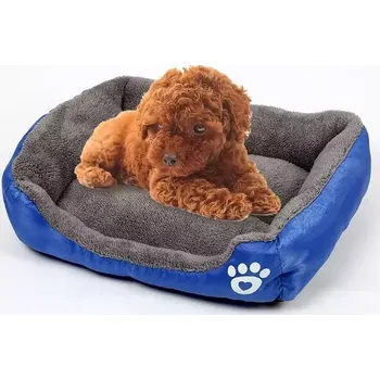 Pelíšek pro psa TopTechnology Domácí pelíšek pro psy Candy Color - S, 43×32×10cm (Tmavě modrý)