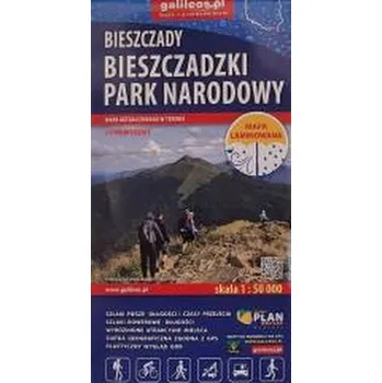 Cestování Mapa tur. - Bieszczadzki Park Narodowy laminowana - praca zbiorowa
