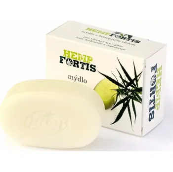 Koupelová kosmetika Přírodní rostlinné mýdlo s konopným olejem na všechny typy pleti