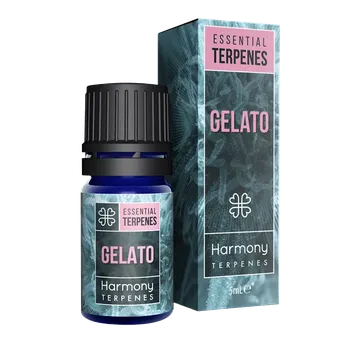 Čaj Název Gelato pochází z ovocné, dezertní vůně a pochází z rodiny cookies. Limonen pro kapku citronu a camphene, aby byl příjemně chladivý.