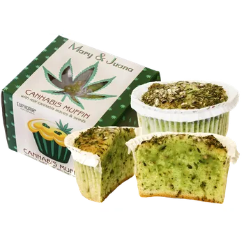 Mouka Konopný muffin, 60g