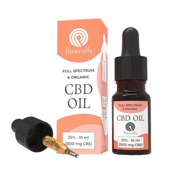 CBD Tento CBD konopný olej od společnosti Flowrolls pochází z ekologických konopných plodin pěstovaných ve Švýcarsku. Díky plnému spektru přirozeně se vyskytujících kanabinoidů je účinek oleje na rozdíl od olejů vyrobených z běžného izolátu výrazně posílen. O