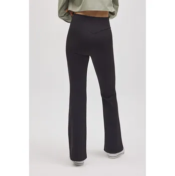 Dámské legíny Push up zvonové stahovací legíny MARTHA YSABEL MORA vysoký pas M