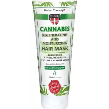 Vlasová regenerace Jemná konopná maska pro regeneraci vlasů, vlasových kořínků a pokožky hlavy.