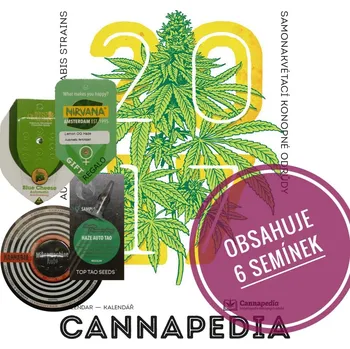 Semeno Exkluzivní nabídka! Pořiďte si kalendář a k tomu čtyři balení semínek (Nirvana Seeds, Kannabia Seeds, Royal Queen Seeds a Top Tao Seeds).