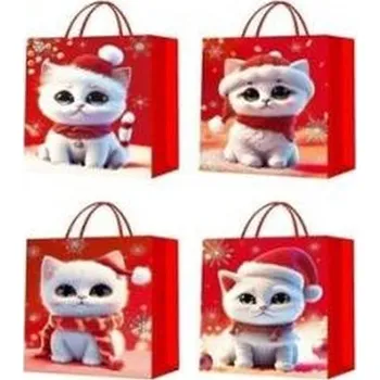 Set školních potřeb Torebka prezentowa S Boże Narodzenie brokat 3D mix