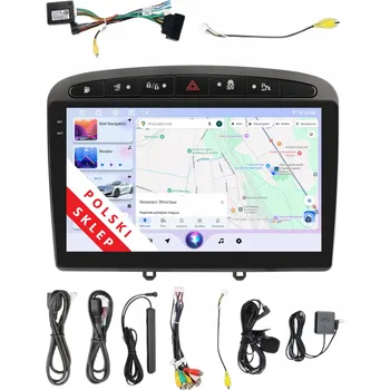 Autorádio 2DIN AUTORÁDIO S NAVIGACÍ ANDROID PEUGEOT 308 308S 408 4/64 GB CARPLAY DSP LTE