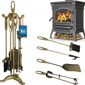 Krbové nářadí KRBOVÉ NÁŘADÍ 4 DÍLNÁ SADA NÁŘADÍ A PŘÍSLUŠENSTVÍ KE KRBU