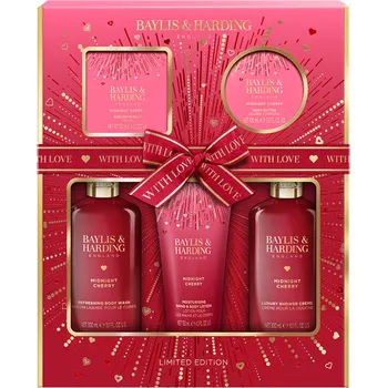 Kosmetická sada Baylis & Harding Sada péče o tělo Midnight Cherry 5 ks