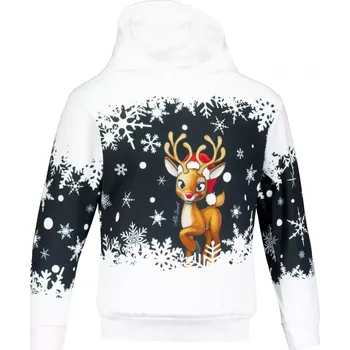 Chlapecké oblečení Dětská funkční mikina premium ALTISPORT VOJ/ALKVN3MI01 BÍLÁ 122