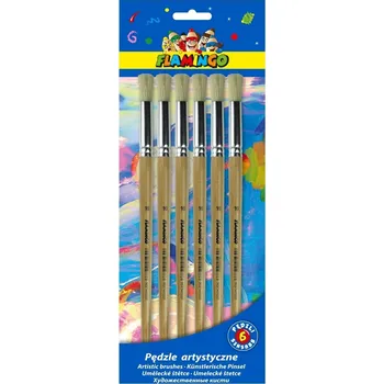 Umělecký štětec Kulaté štětce Flamingo