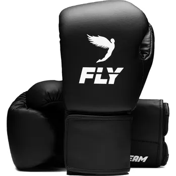Boxerské rukavice Boxerské rukavice Fly Team - bílé logo