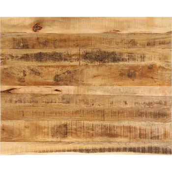 Konferenční stolek vidaXL Stolní deska 110x80x3,8 cm živá hrana hrubé mangovníkové dřevo [370413] Barva: Přírodní