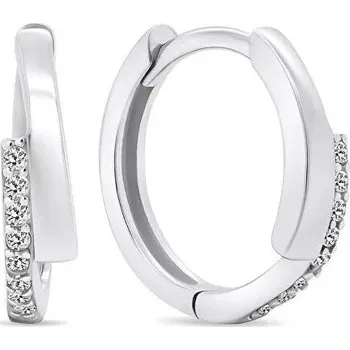 Náušnice Brilio Stříbrné náušnice Fashion se zirkony EA558W