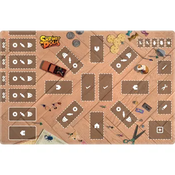 Desková hra TLAMA games Shrinkopolis - herní podložka
