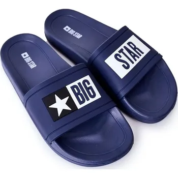 Sada pánského spodního prádla Pánské pantofle Big Star - tmavě modré Velikost: 40