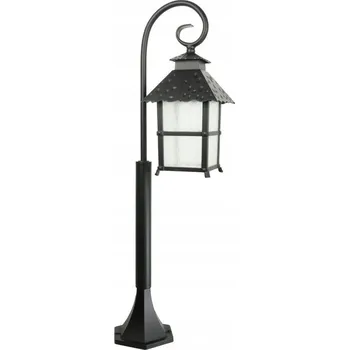 Venkovní osvětlení Osvětlovací sloupek obdélníkový Su-ma E27 86 cm černý