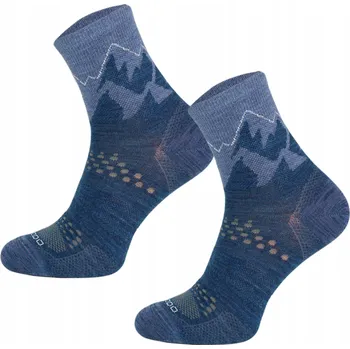 Letní prodyšné trekové ponožky Comodo merino a alpaka vel. 43-46