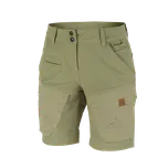 Northfinder Dámské hybridní strečové šortky adventure cargo KYLIE, zelená, S