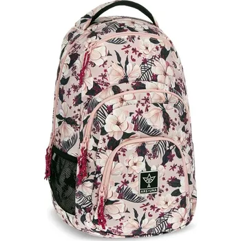 Školní batoh Školní batoh ARS UNA s více přihrádkami růžový 25 l