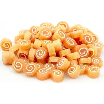 Pamlsek pro psa ZOO Factory Sp. z.o.o. Pochoutka Měkké rolky s kuřecím a treskou 500g