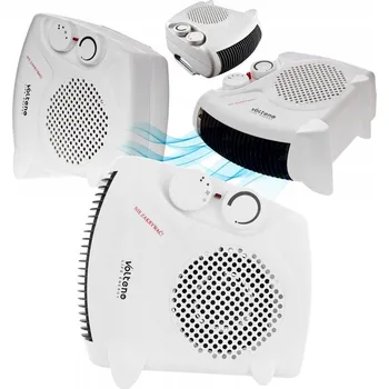 Přímotop TEPLOVZDUŠNÝ VENTILÁTOR OHŘÍVAČ ELEKTRICKÝ 2000W 3 ÚROVNĚ S TERMOSTATEM