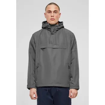 Pánská móda Fleece natahovací uhel na větrovku Brandit šedá 2545705