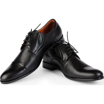 Pánské polobotky FERATT Pánské boty DAVIDE černé Velikost: 43