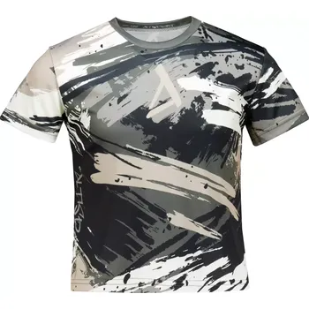 Chlapecké tričko Dětské funkční triko premium ALTISPORT VOJ/ALK014TR01 ČERNÁ/ŠEDÁ 134