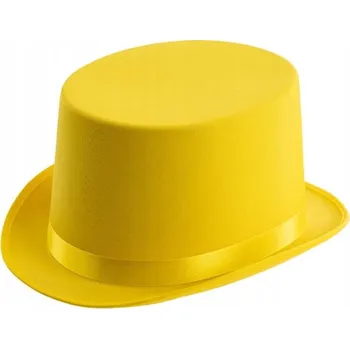 Vrták Cylindr žlutý karnevalový