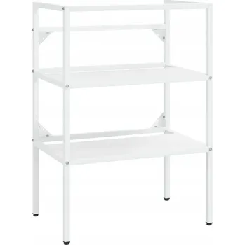 Rám pod umyvadlo bílý 59x38x83 cm